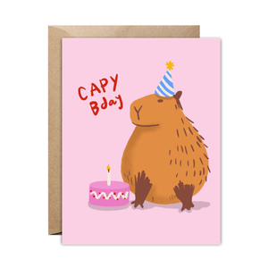 Capybara Birthday