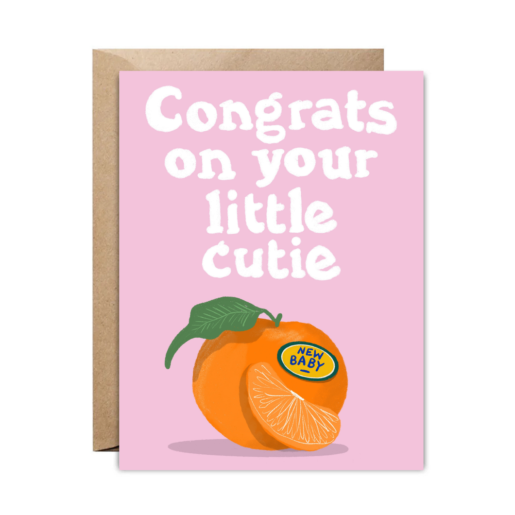 Congrats on your little cutie
