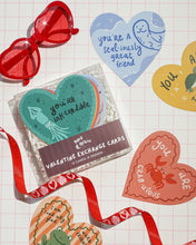 Load image into Gallery viewer, Boxed Valentine Exchange Cards – Set of 12
