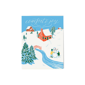 Assorted pack of 5 holiday cards