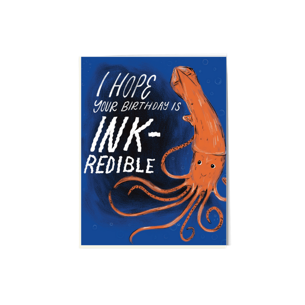 Ink-redible squid  birthday