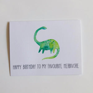 Herbivore Birthday