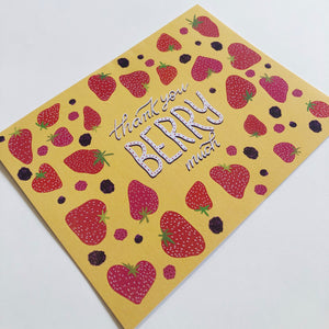 Thank You Berry Much